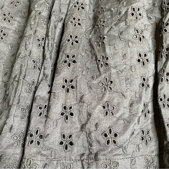 Aeropostale black mini skirt eyelet XL - Picture 4 of 6